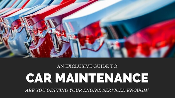 getting your engine serviced