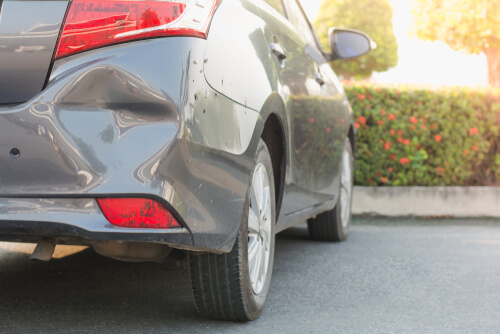 car dent