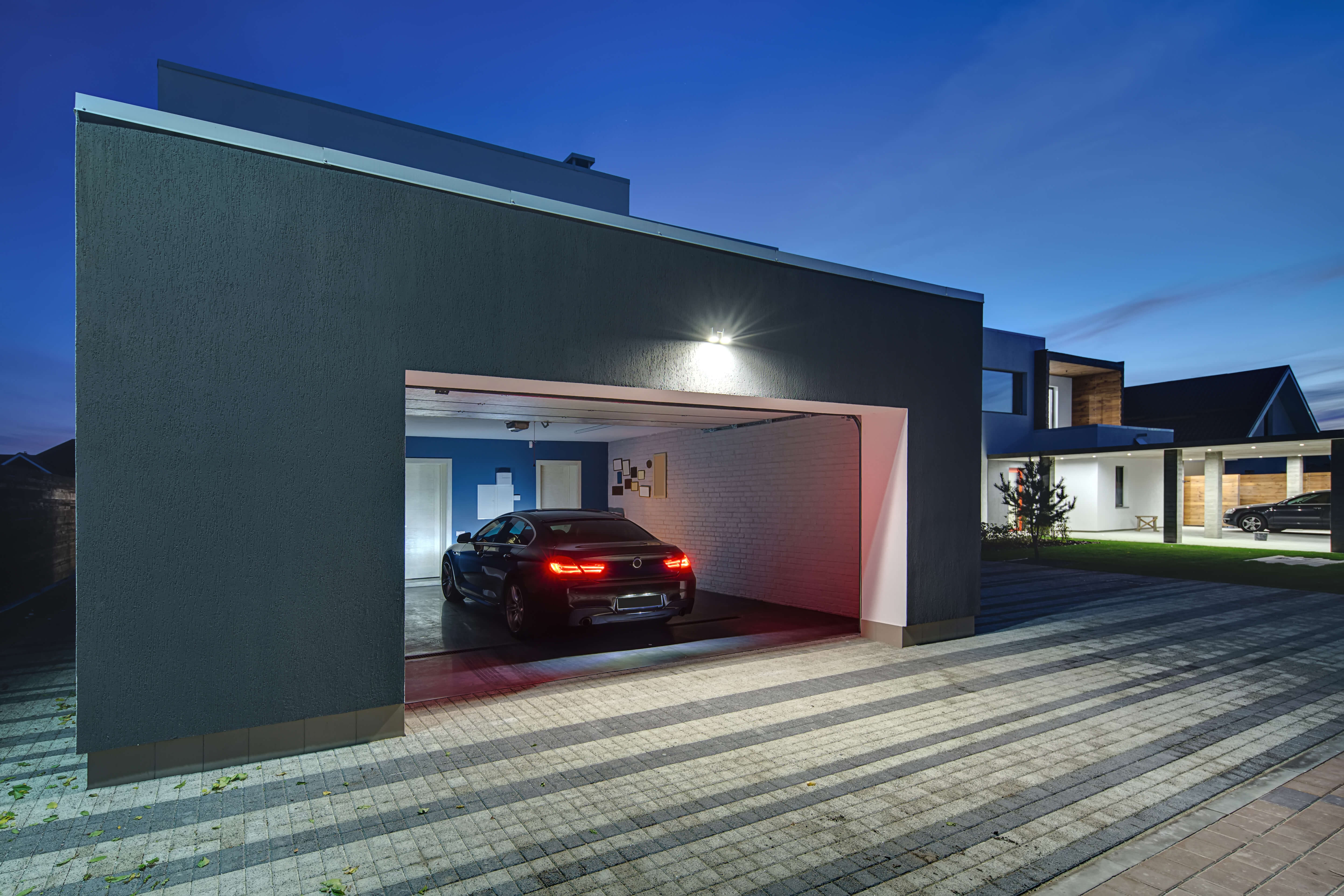 Damaging your car while in the garage